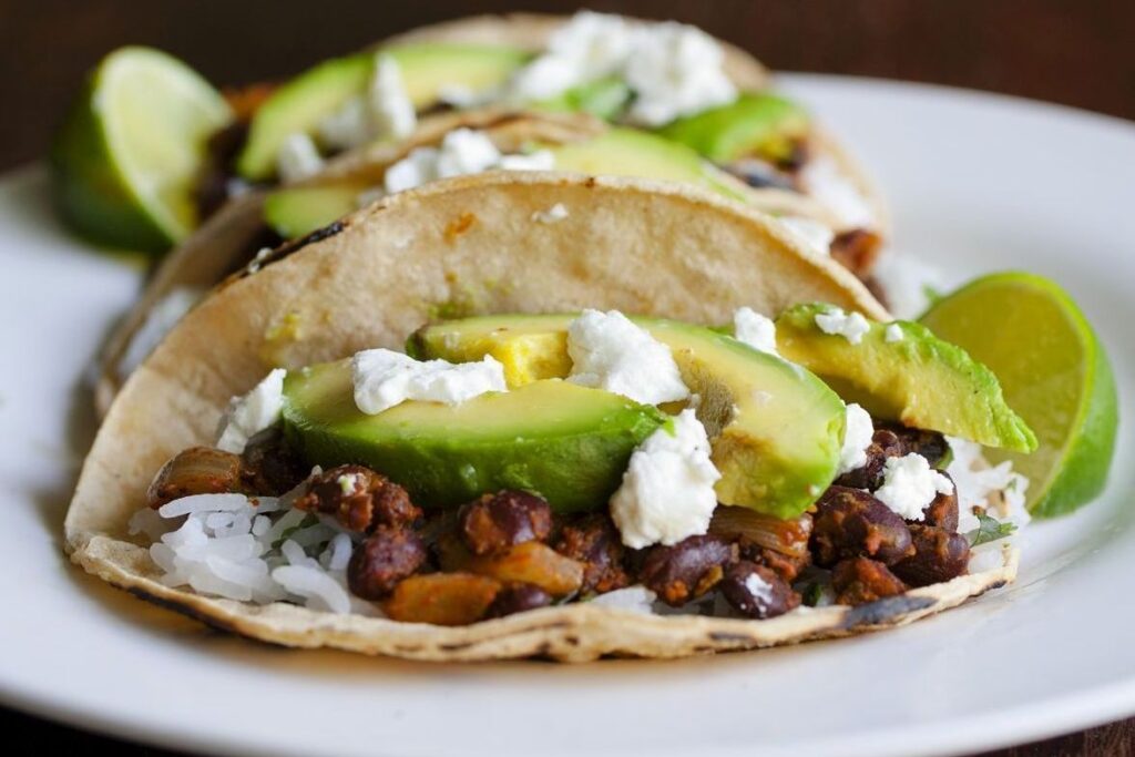 tacos de frijol